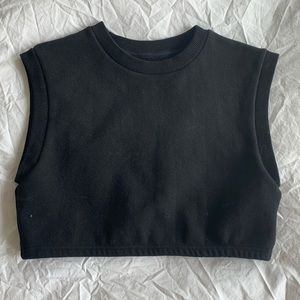 Yeezy Black Crop Top